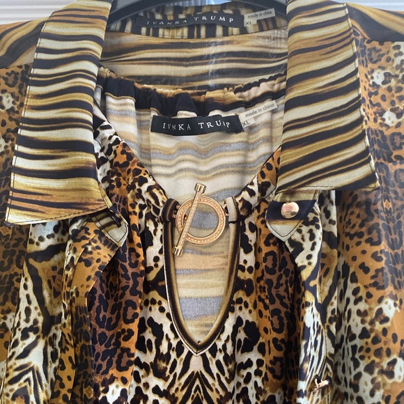 Ivanka Trump 2pc blouse and shell - Picture 6 of 9